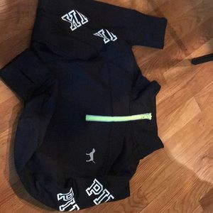 VICTORIA SECRET PINK ATHLETIC QUARTER ZIP